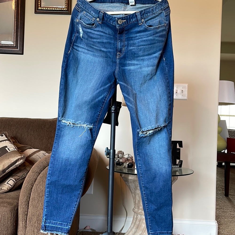 Ripped Denim Jeans